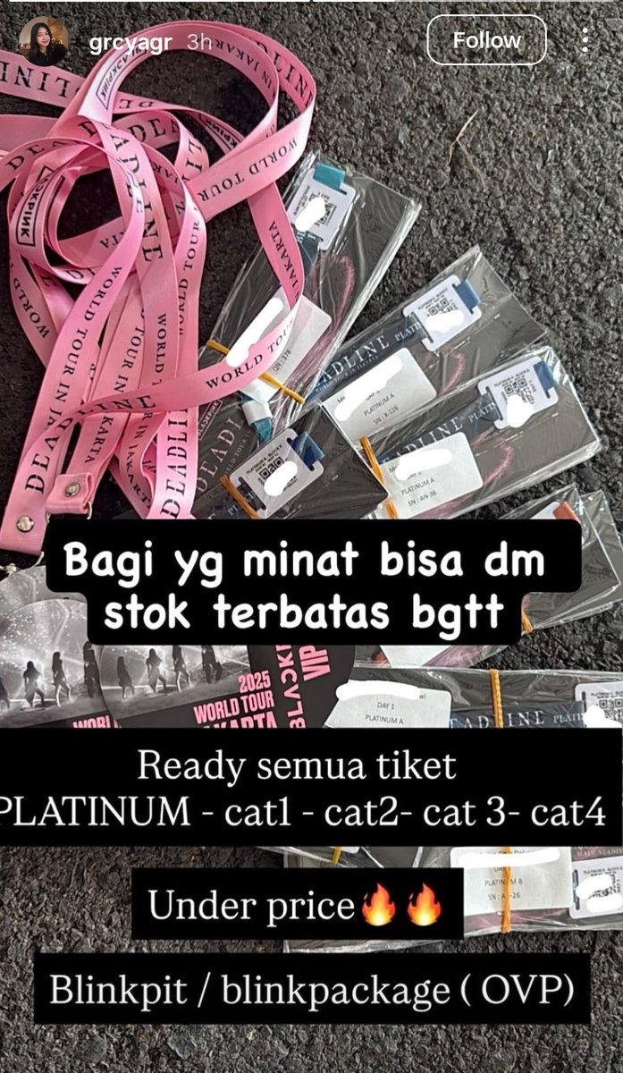 Aditakusuma's tweet photo. Hati2 ya yang wts wtb blackpink ke @grcyagr dia scam @nanachdump juga satu sindikat.. #wts #wtb #BLACKPINK_DEADLINE #BLACKPINK_DEADLINE_IN_JAKARTA https://t.co/PTNlnnvXq5
