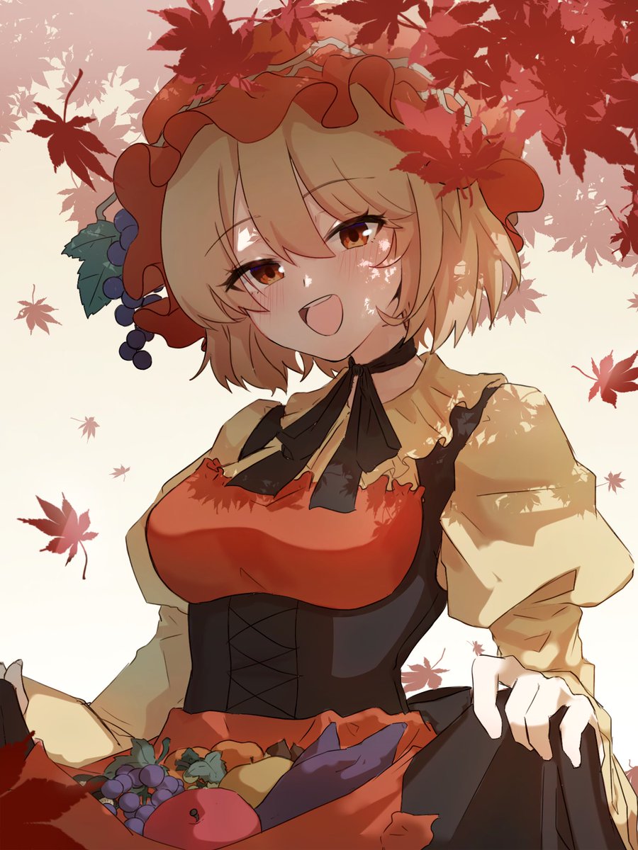 Shirataki_oden2's tweet photo. 秋穣子
「実りの秋」
#東方project #東方イラスト #秋穣子 #イラスト https://t.co/j0oYYHuV4e