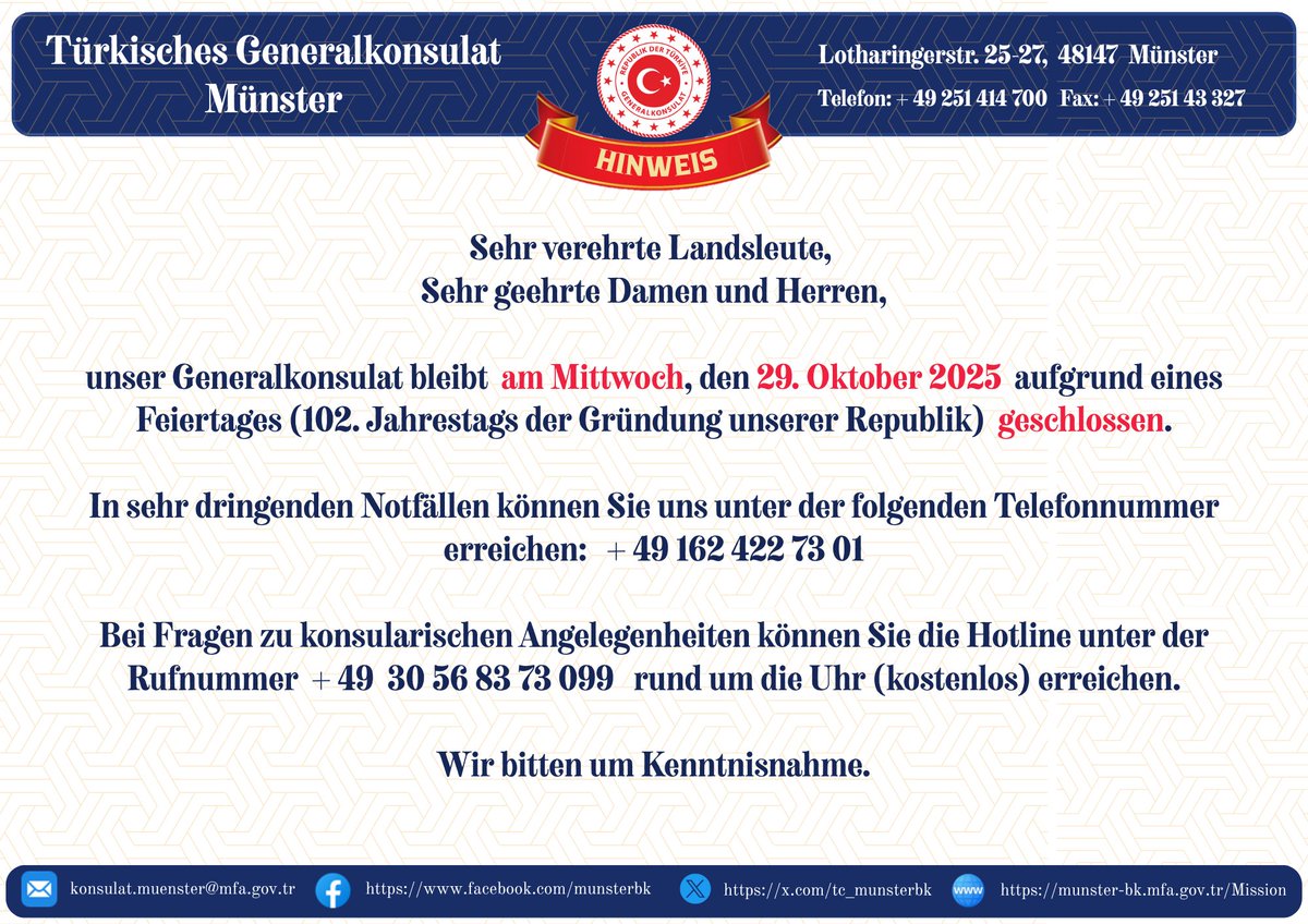 Türkiye in Münster (@tc_munsterbk) on Twitter photo 