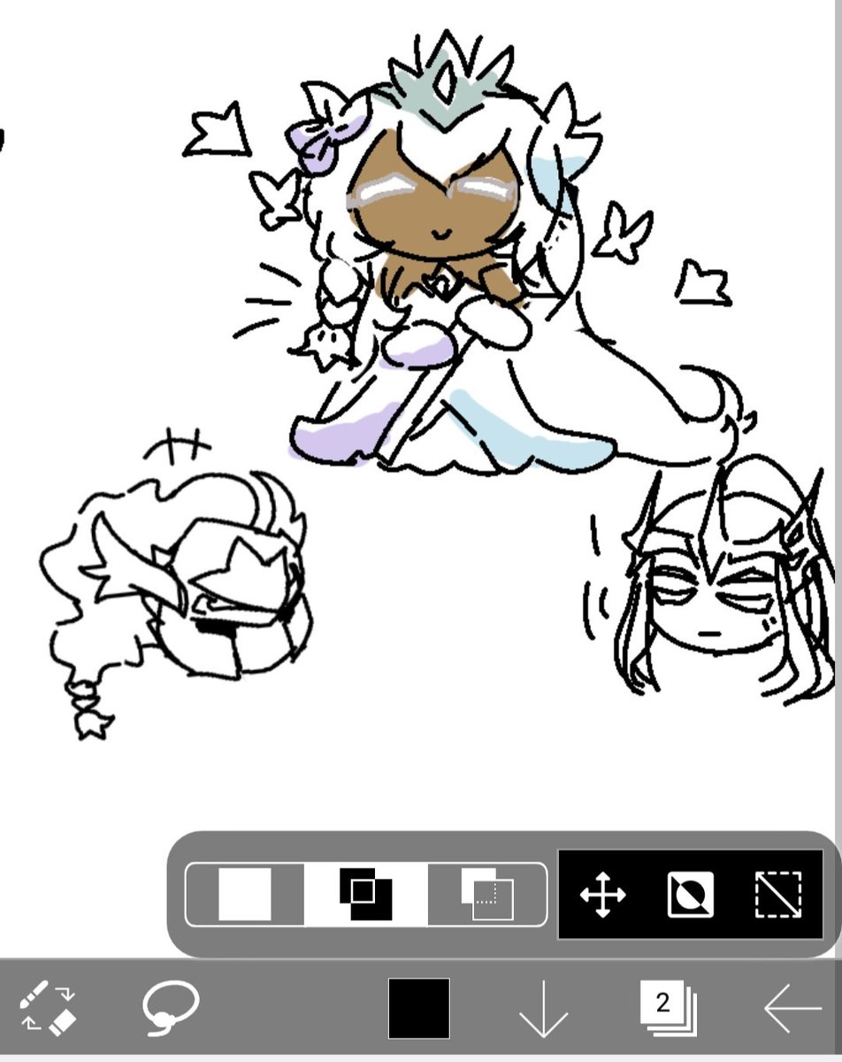 CRK doodles
contain some if-canon 
#silentsaltcookie