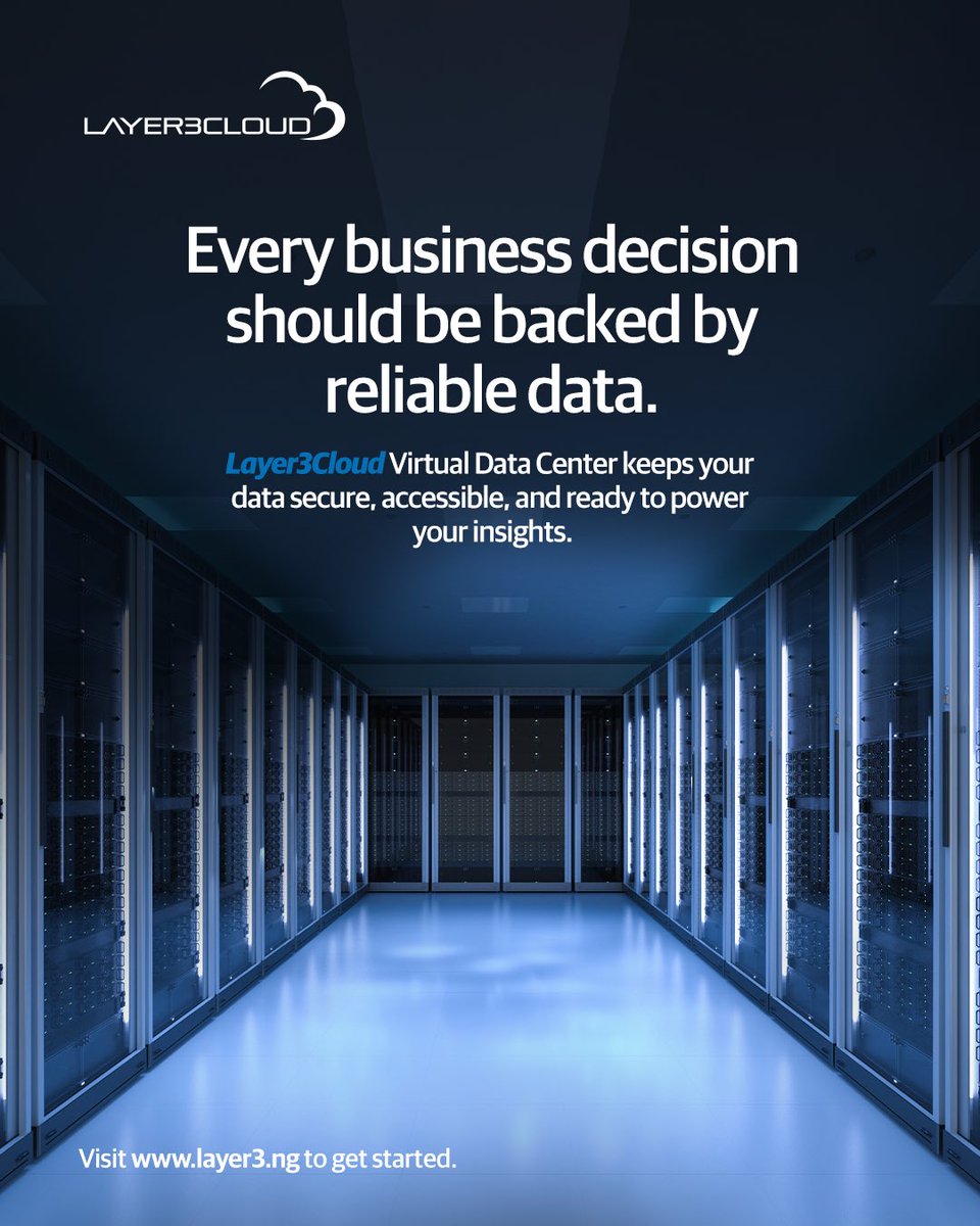 Layer3cloudN's tweet image. Power your decisions with the right infrastructure.
With Layer3Cloud Virtual Data Center, scale, secure, and optimize your workloads seamlessly.

👉 layer3.cloud

#Layer3Cloud #VirtualDataCenter #CloudForBusiness