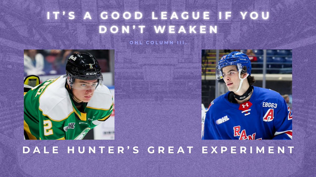 "Twenty-five years ago, a Hall-of-Pretty-Good NHL player retired after nineteen seasons, went back to southern Ontario, and roped his younger brother into buying, with him, a god-awful junior hockey team." 

Read <a href="/sashagz97/">Cody G</a> newest column entry here: buff.ly/pboP4pU