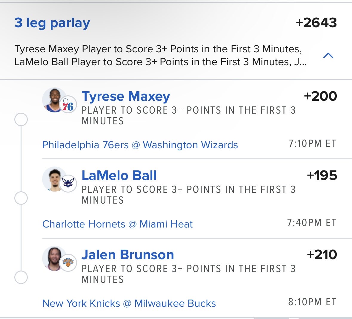 ChillyBets's tweet image. New market experimentation 🔬

500 likes/RT and we drop the Nuke ☢️

All the plays for $5 👇

dubclub.win/r/p/pri-pdnr5/…