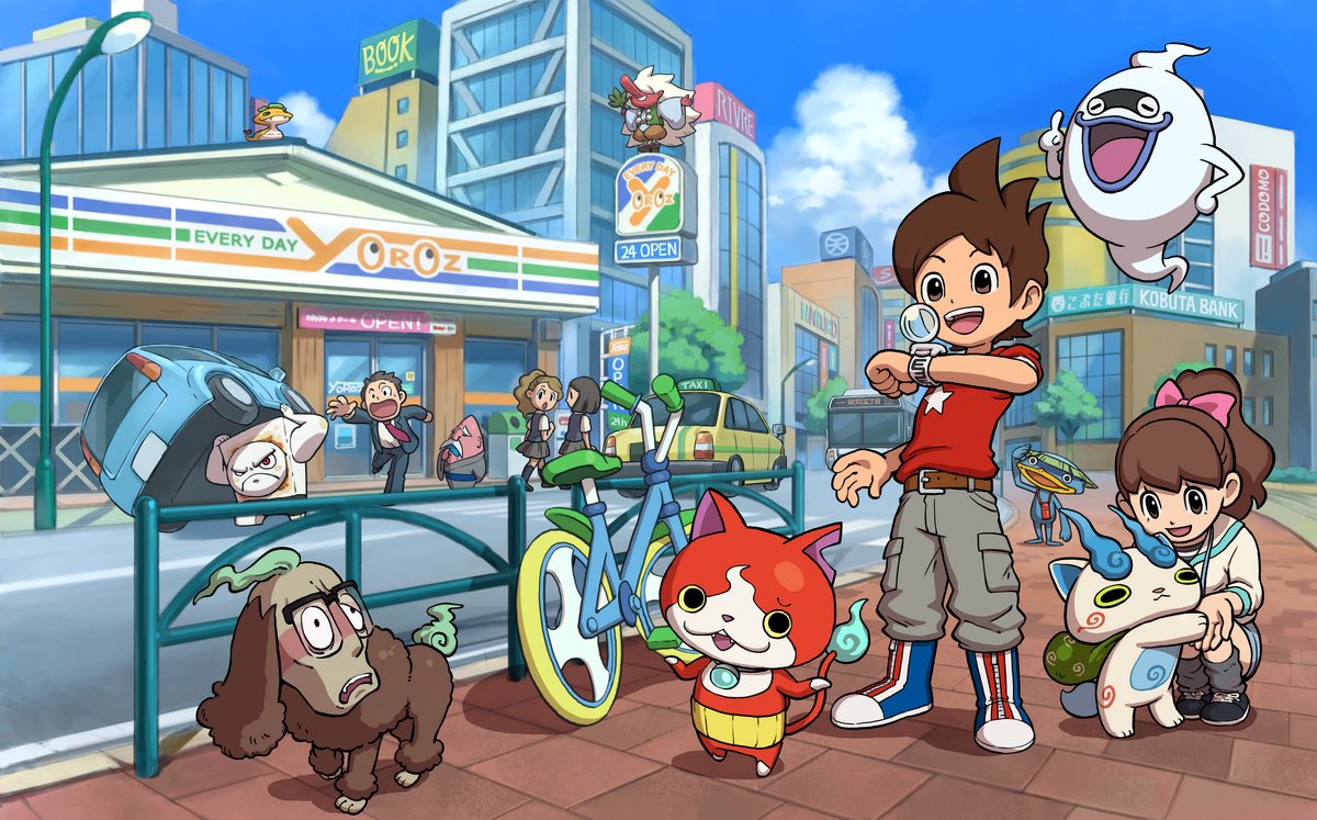 ReaTheArtist's tweet photo. Not really a trilogy, but it was still good! I miss this game lots! #YokaiWatch #YoukaiWatch https://t.co/y8zi2Kck01