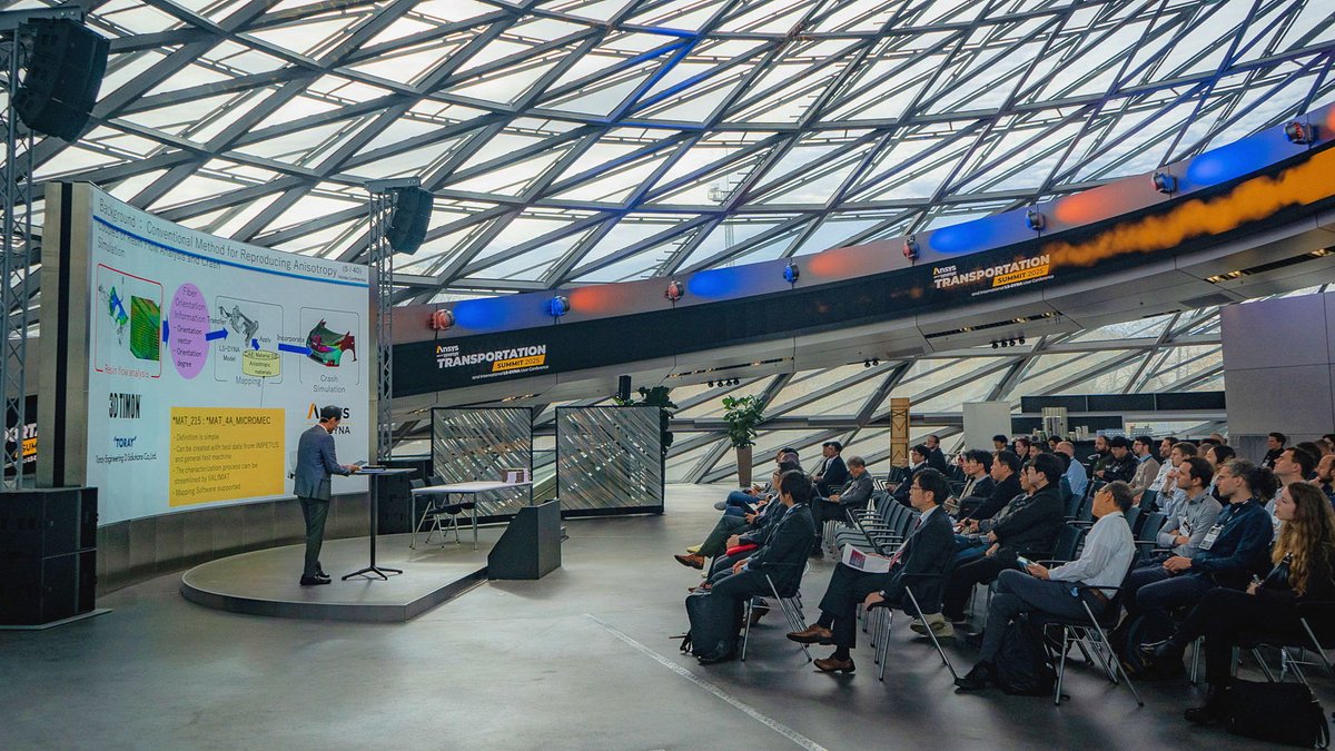 ANSYS's tweet image. It&apos;s a great day in Munich for the Ansys EMEA Transportation Summit! 🚗

Here are a few highlights from day one. We look forward to hearing more expert insights and exploring the innovative technologies that are driving the future of mobility.

Click the link to explore all of…