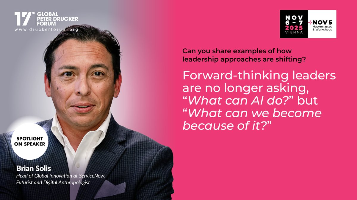 Global Drucker Forum tweet media