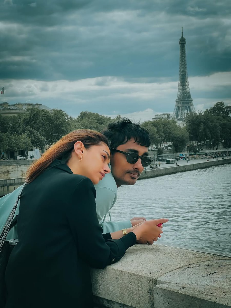 filmfare's tweet image. #Siddharth celebrates his wife #AditiRaoHydari&apos;s birthday as he shares a series of beautiful and adorable pictures. ❤️

#Celebs