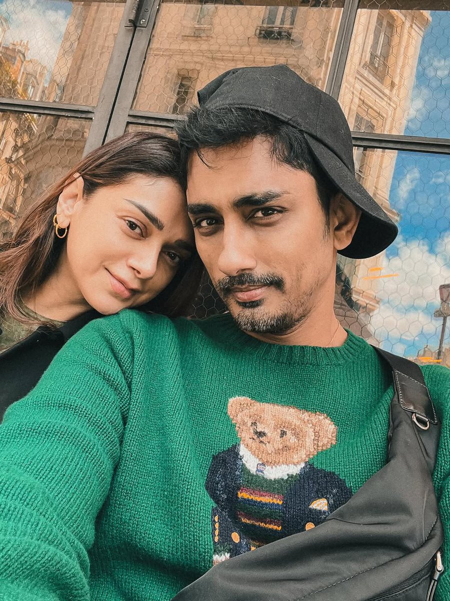 filmfare's tweet image. #Siddharth celebrates his wife #AditiRaoHydari&apos;s birthday as he shares a series of beautiful and adorable pictures. ❤️

#Celebs