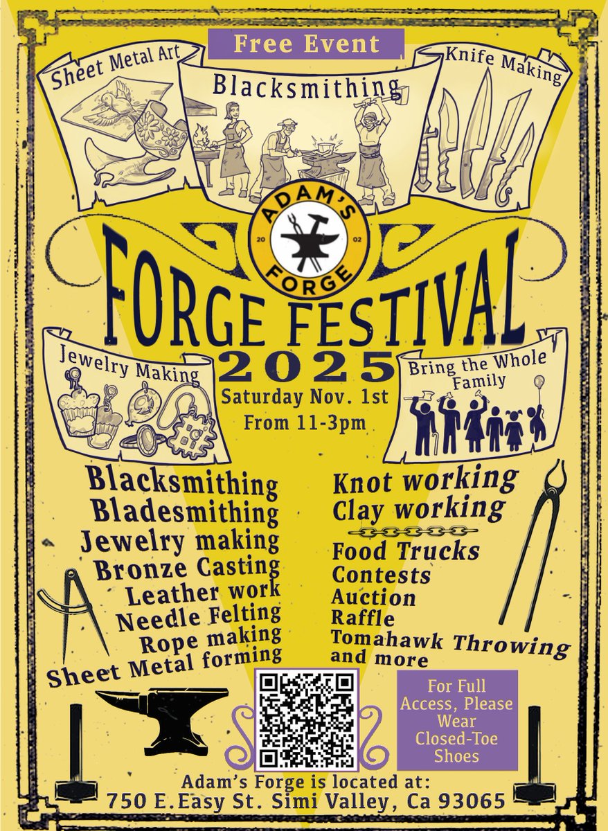 Chloeography's tweet photo. ⚒️ Forge Fest 2025 &amp; Holiday Events Line Up 🎪 - https://t.co/IscJJ96eEj https://t.co/Z9KmUDR5PQ