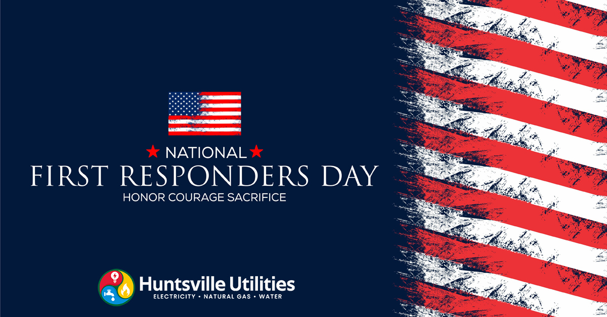 Today is National First Responders Day, when we honor the nearly five million career and volunteer first responders who dedicate their lives to protecting and saving lives. If you see a first responder today, tell them, "thank you!" #NationalFirstRespondersDay