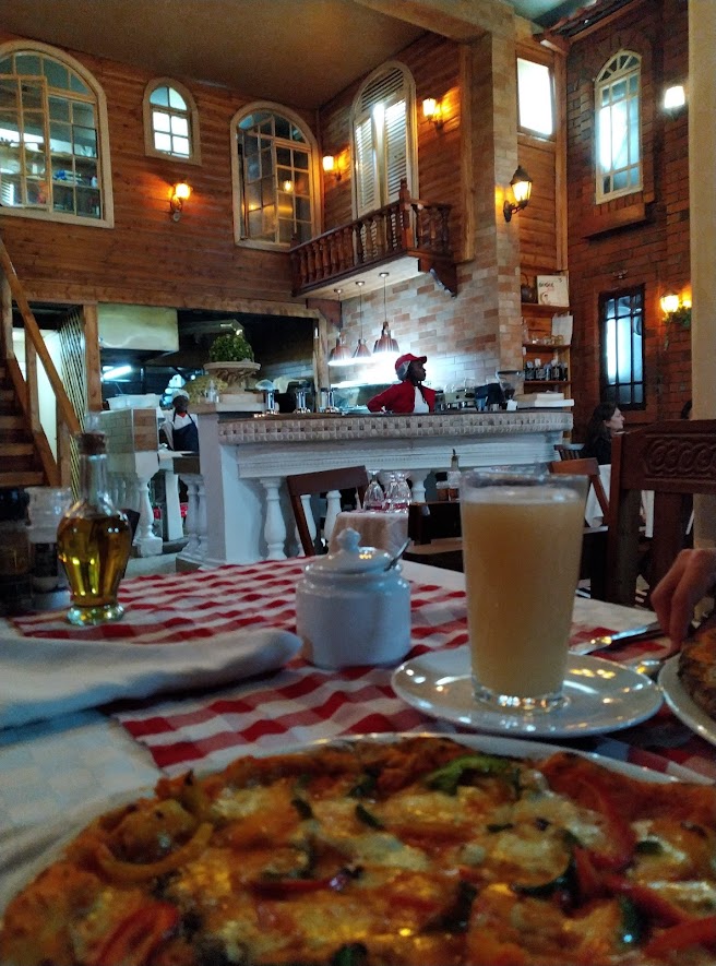 Literally... one of the best pizza joints in Kenya right now is run by Somalis who went on Alibaba and told suppliers - make us an Italian restaurant kit from top to bottom including decor and ship it in a container.

A bit tacky, but it's glorious.