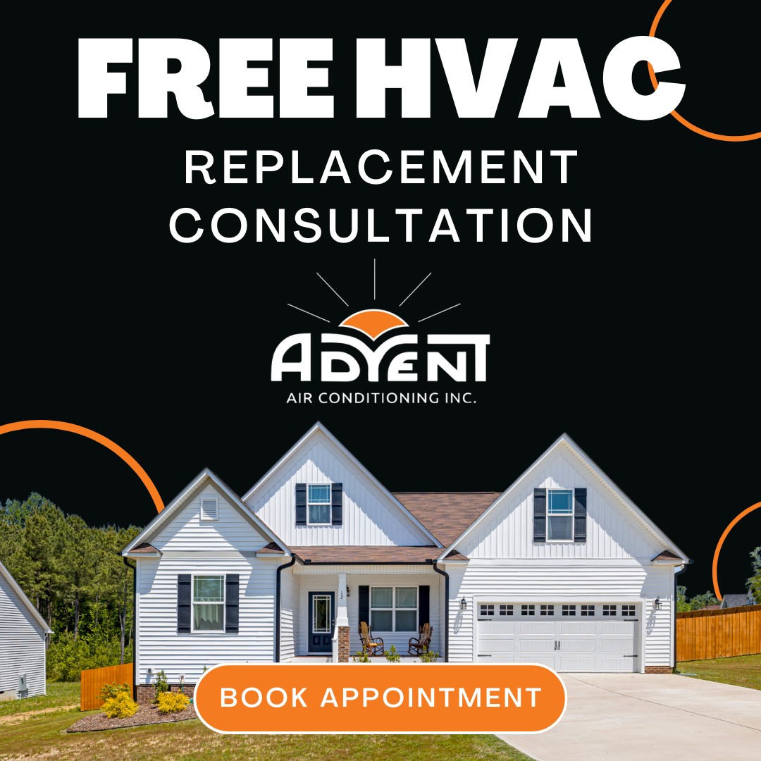 AdventAirDFW's tweet photo. Advent Air is offering FREE HVAC Replacement Consultations to help you explore your #HVAC options with confidence.
Get:
 ✅ Expert guidance from our trusted team
 ✅ Honest recommendations
 ✅ Peace of mind
Book online at https://t.co/cC4C0SZx5o.
#AdventAirDFW #HVACReplacement https://t.co/vtgB28URTk