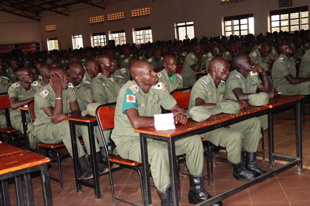 The Chief of Defence Forces (CDF), Gen Muhoozi Kainerugaba, has urged Officer Cadets Intake 19 to continue defending their motherland, Africa, &amp; their countries of origin to ensure stability and prosperity. 

This remark was made on behalf of the CDF by the Commander of the UPDF