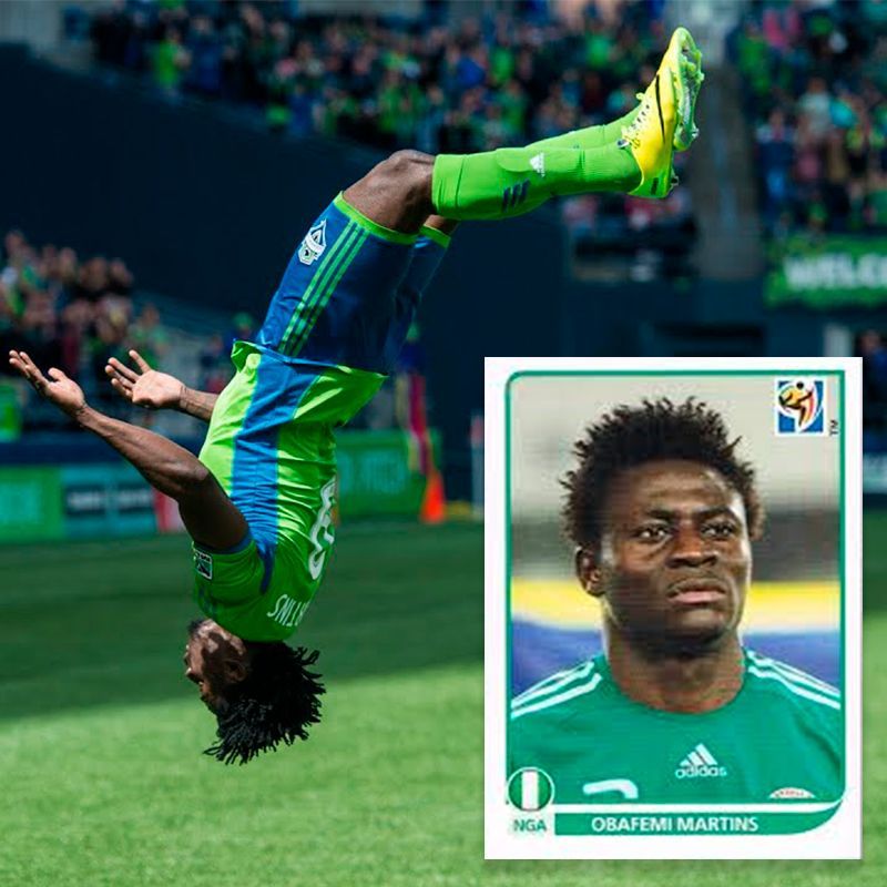 Happy Birthday to Obafemi Martins! 🤸

Born Oct 28th, he had the most incredible celebration in football: the iconic backflips! His Panini sticker is a collector's classic for the sheer, unmatched energy.

#panini #Martins #HBD #Inter #Newcastle