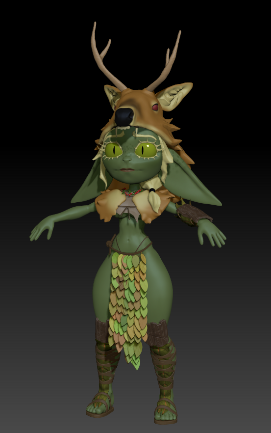 CoadaoModels's tweet image. A druid gobbo WIP
#wip #art #digitalart #goblin #goblingirl #3d #wipart
