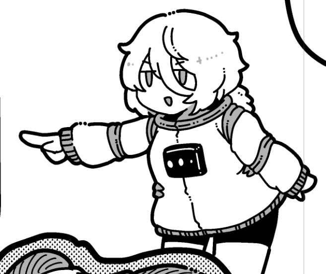 ここまでの進捗
やっとペン入れが始まったり新キャラを作ったりしてる 