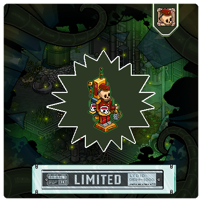 MeuHabblet's tweet image. O último mordomo de um mundo em ruínas 💀

Disponível em uma quantidade limitada de lotes, você poderá adquirir o raro Mordomo Esqueleto  LTD por diamantes hoje a partir das 19h BR | 23h PT