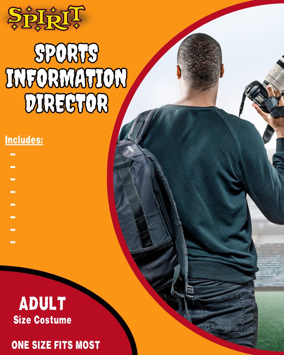 I need help from all <a href="/CollSportsComm/">College Sports Communicators</a>: I'm in a last-minute Halloween scramble here. My wife told me yesterday that we're hosting a Halloween party &amp; I have no costume planned.

What absolutely essential items am I missing from this SID kit? The more unhinged, the better.