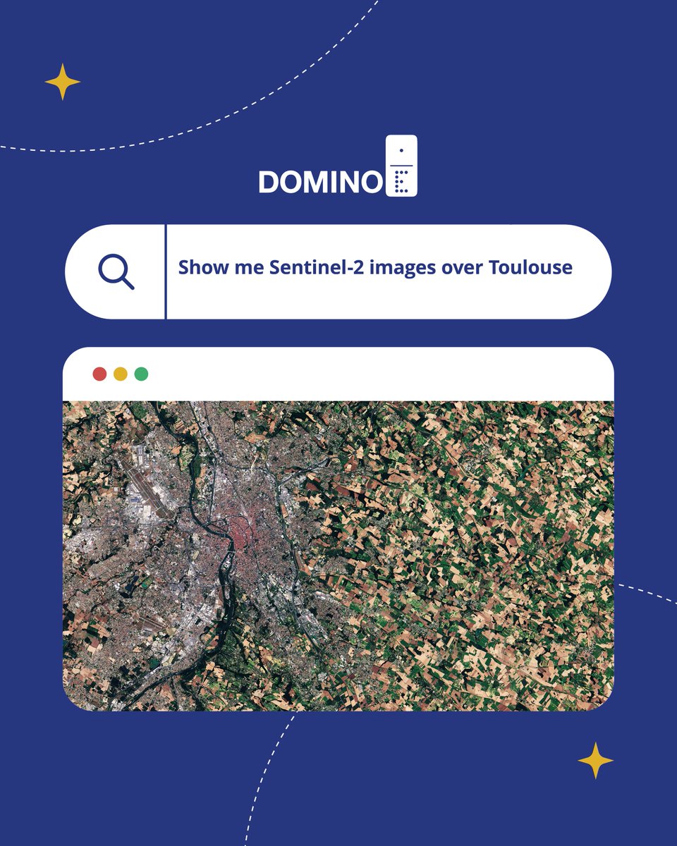 DominoE_HEurope's tweet photo. Talking to satellites โ literally. ๐ฌ๐ฐ๏ธ DOMINO-Eโs Virtual Assistant lets users search, request & program satellites just by chatting. AI-driven, validated, and operational.
๐ https://t.co/u3dtgCy32j
#AI #EUspace #EarthObservation #VirtualAssistant #GSaaS https://t.co/rcUoAXnj7o