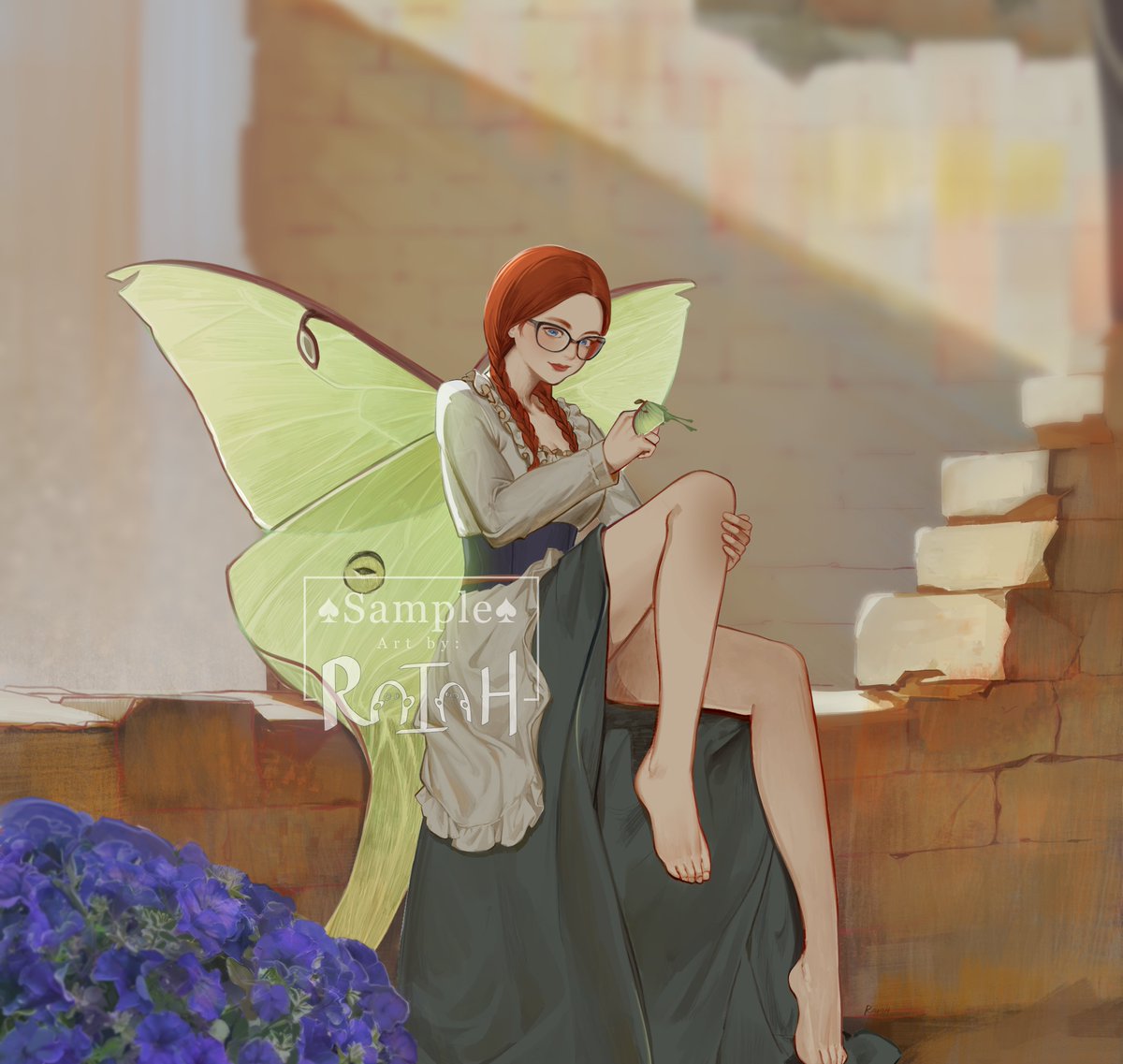 🦋

#Commission #illustration