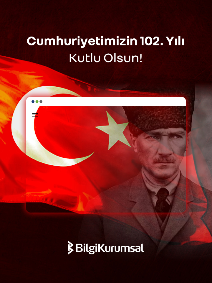 Cumhuriyetimizin 102. Yılı Kutlu Olsun! 🇹🇷