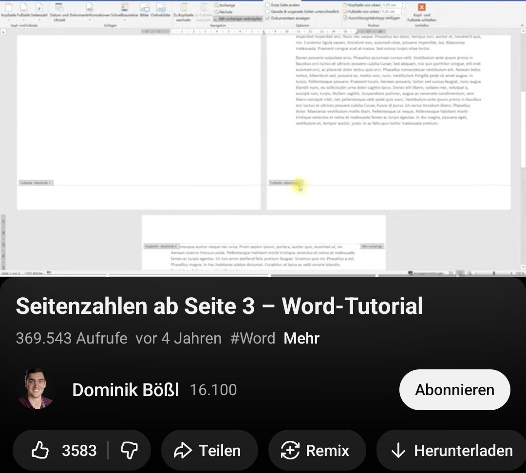 Gucke mir dieses Video jedes Semester an, weil sich mein dämliches Goldfischgehirn den Scheiß nie merken kann