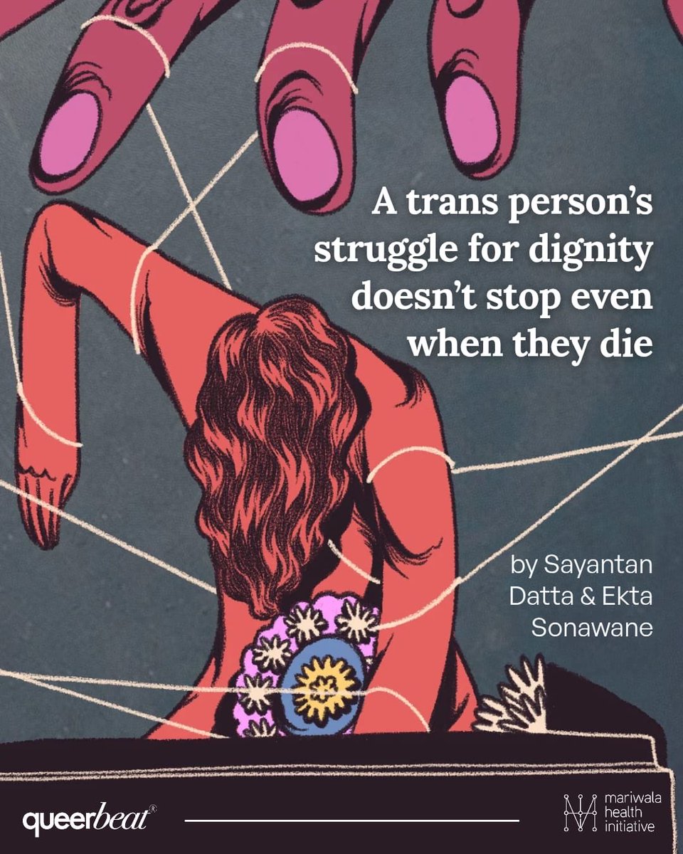 Ankur_pali's tweet image. Do trans people get to die with dignity?

At @queerbeat_media we spent months reporting this story. 

Out tomorrow!