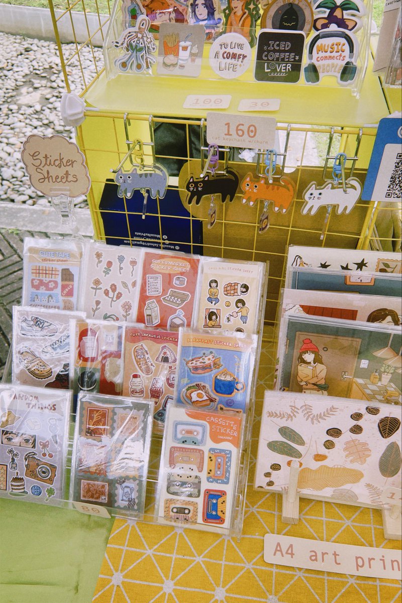 chalkohh's tweet photo. First time tabling for #BGCArtMart ✨ this might be my last event for the year 2025, thank you for those who supported me 😊 looking forward to next year’s events , hoping to get in with all my applications 🤞😣 

Will try to focus on making more art before this year ends. https://t.co/JJI10waePP