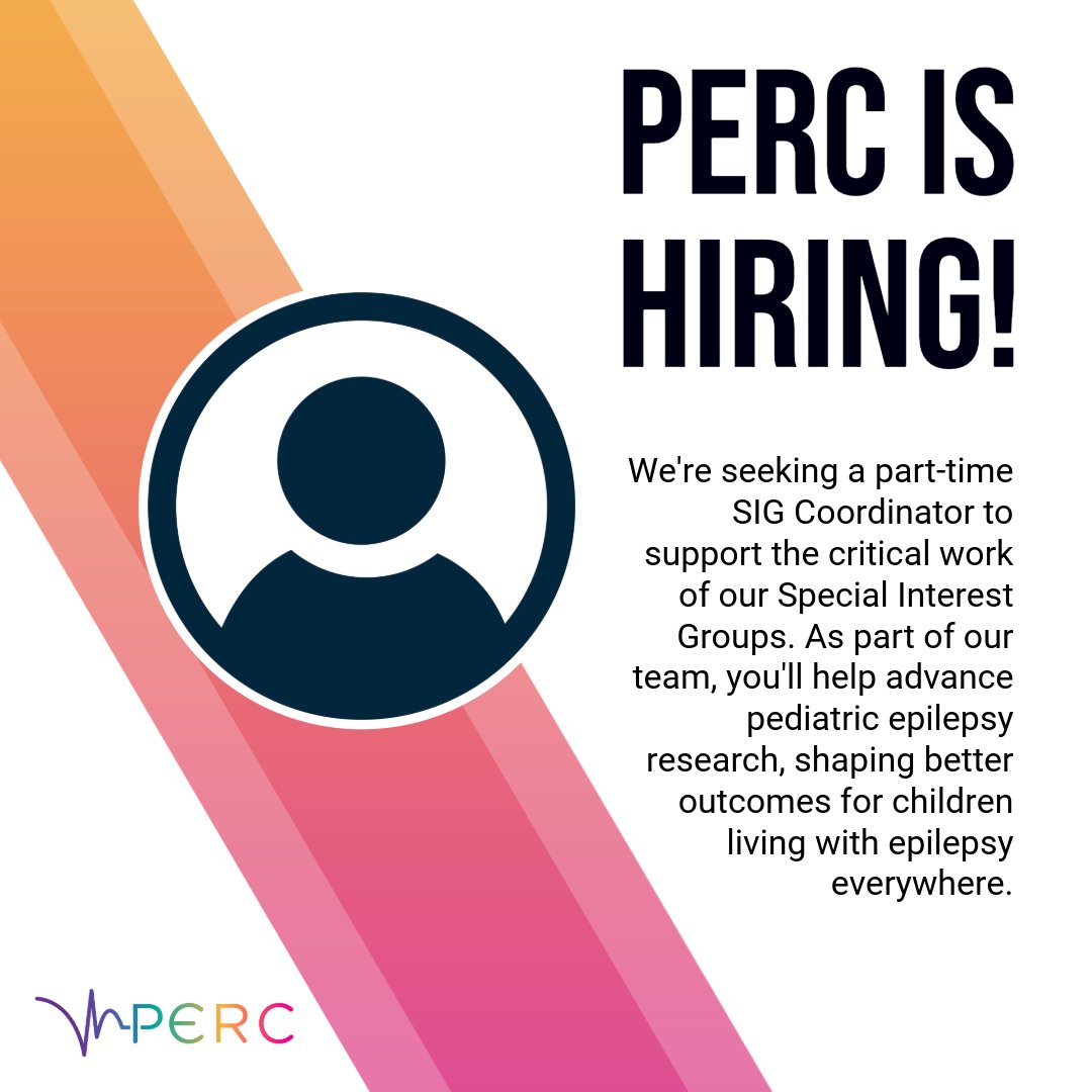 Thanks to a generous grant from PERF, we’re hiring for the part-time position of SIG Coordinator to support the SIGs’ critical work!

Please send your resume to rob@perc-epilepsy.org if you are interested!