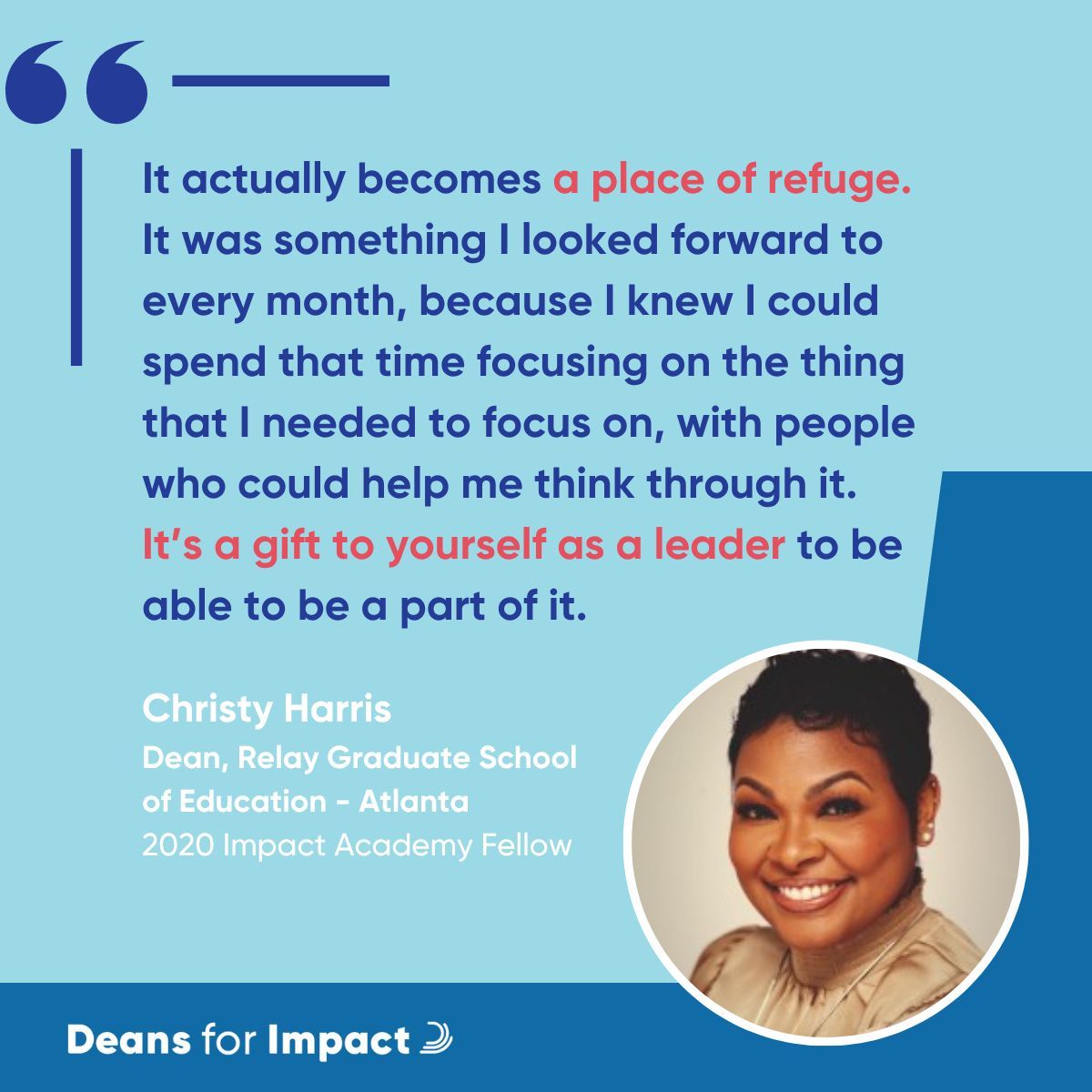 🌟 Join a network of #edprep leaders championing high-quality teaching &amp; learning. The Impact Academy fellowship connects deans &amp; directors of ed prep programs to cohort learning, leadership development &amp; lifelong support to drive change in teacher prep.

deansforimpact.org/programming/fo…