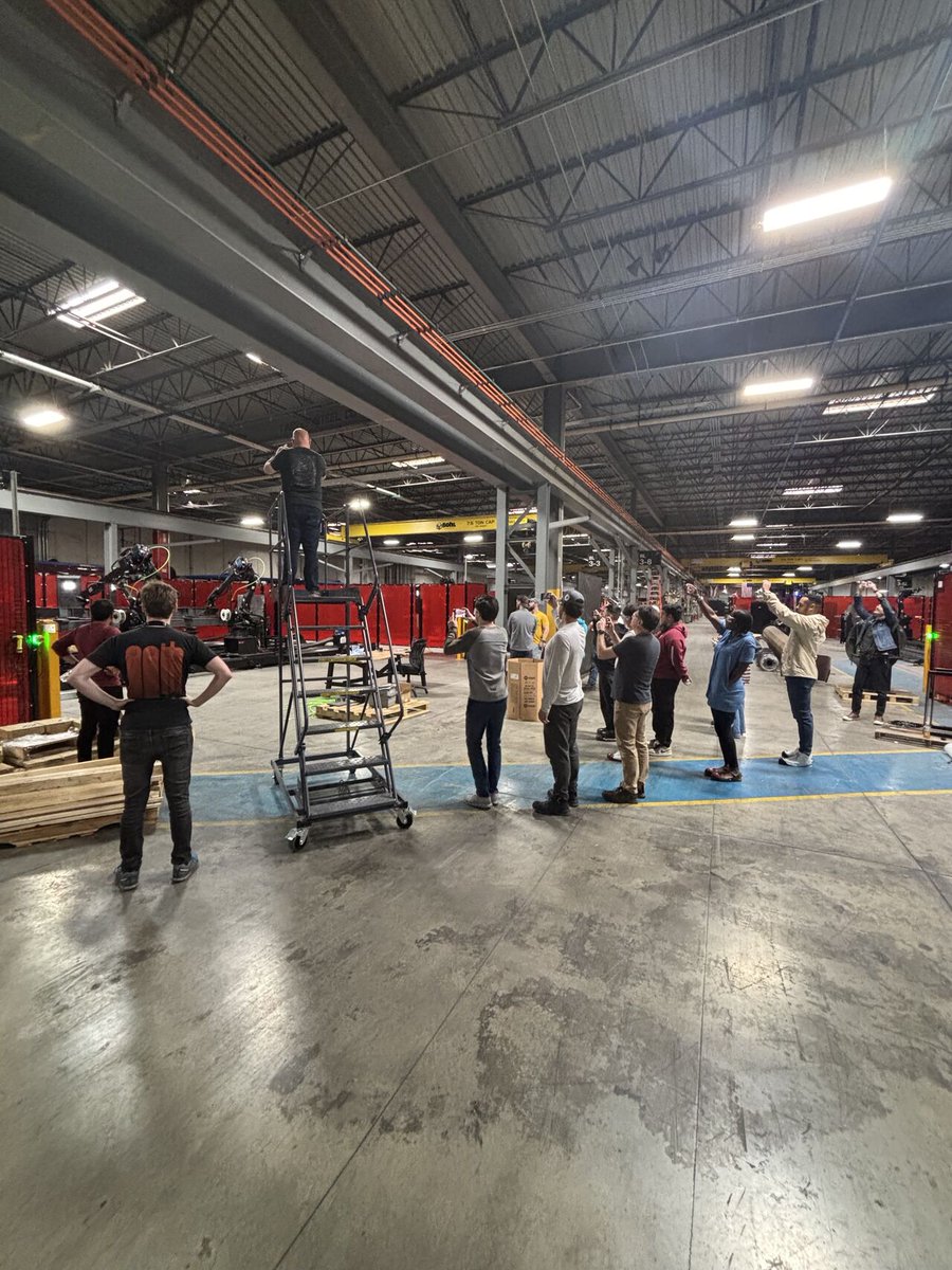 The future gets built in Columbus, Ohio.
No pitch deck. No demo lab.
On the Floor. 
Where welders and engineers ship systems that actually work in production.
One weld at a time. One cell at a time.
This is the team doing it