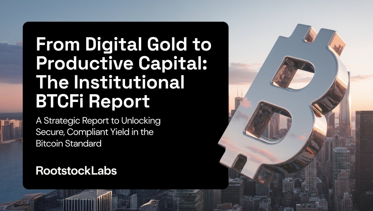 If Bitcoin had a LinkedIn, this report would be its “career update.” institutional.rootstocklabs.com