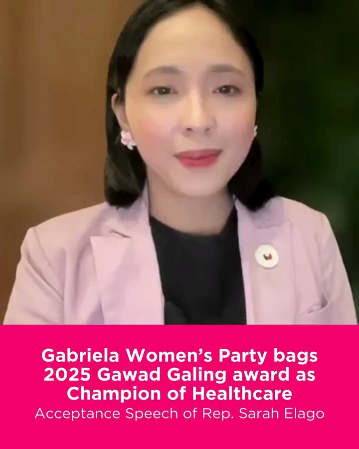 ibet_vg's tweet image. 😍 Refresh ang kababaihan #LabanGabriela Congresswoman 💖 Sarah Elago 💖🥰