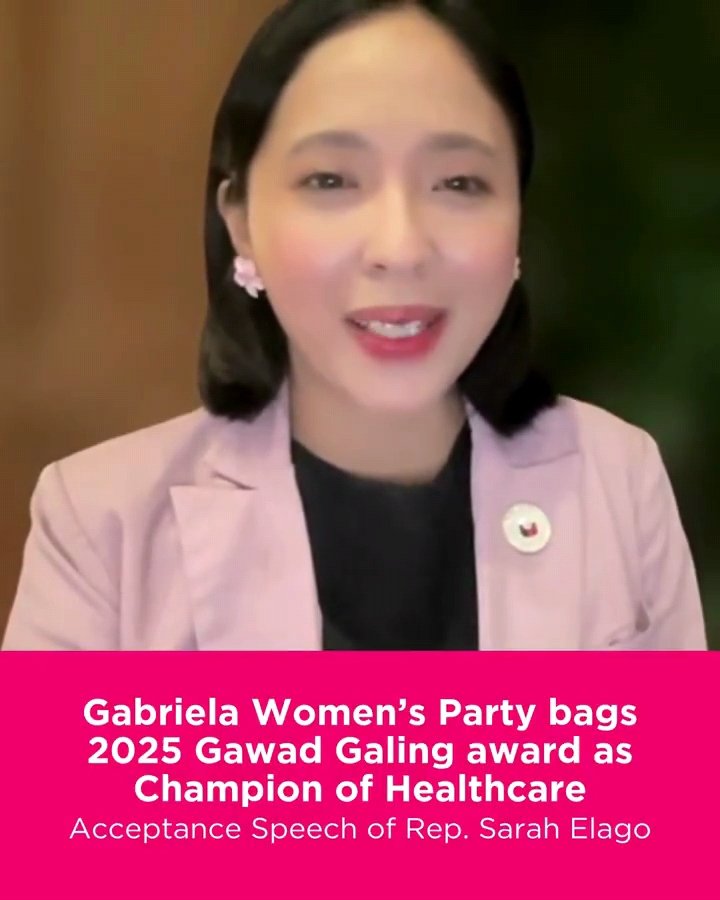 ibet_vg's tweet image. 😍 Refresh ang kababaihan #LabanGabriela Congresswoman 💖 Sarah Elago 💖🥰