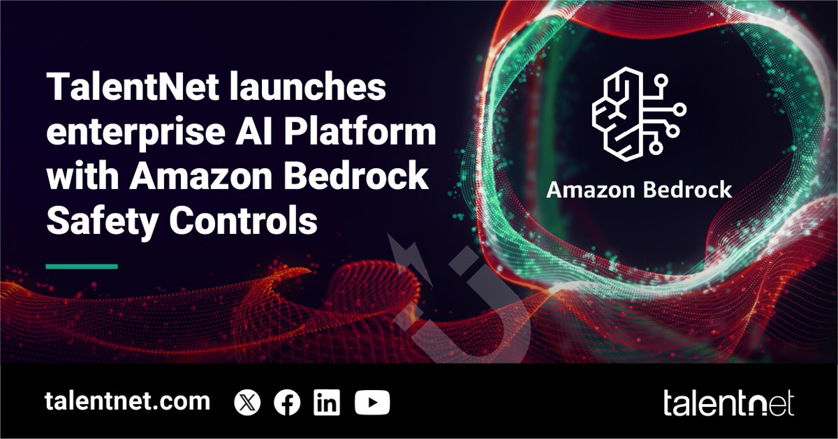 Introducing the next-gen AI for Direct Sourcing, built on Amazon Bedrock with enterprise-grade compliance, audit trails, and PII protection. See how TalentNet is redefining secure AI: hubs.li/Q03QqXFj0