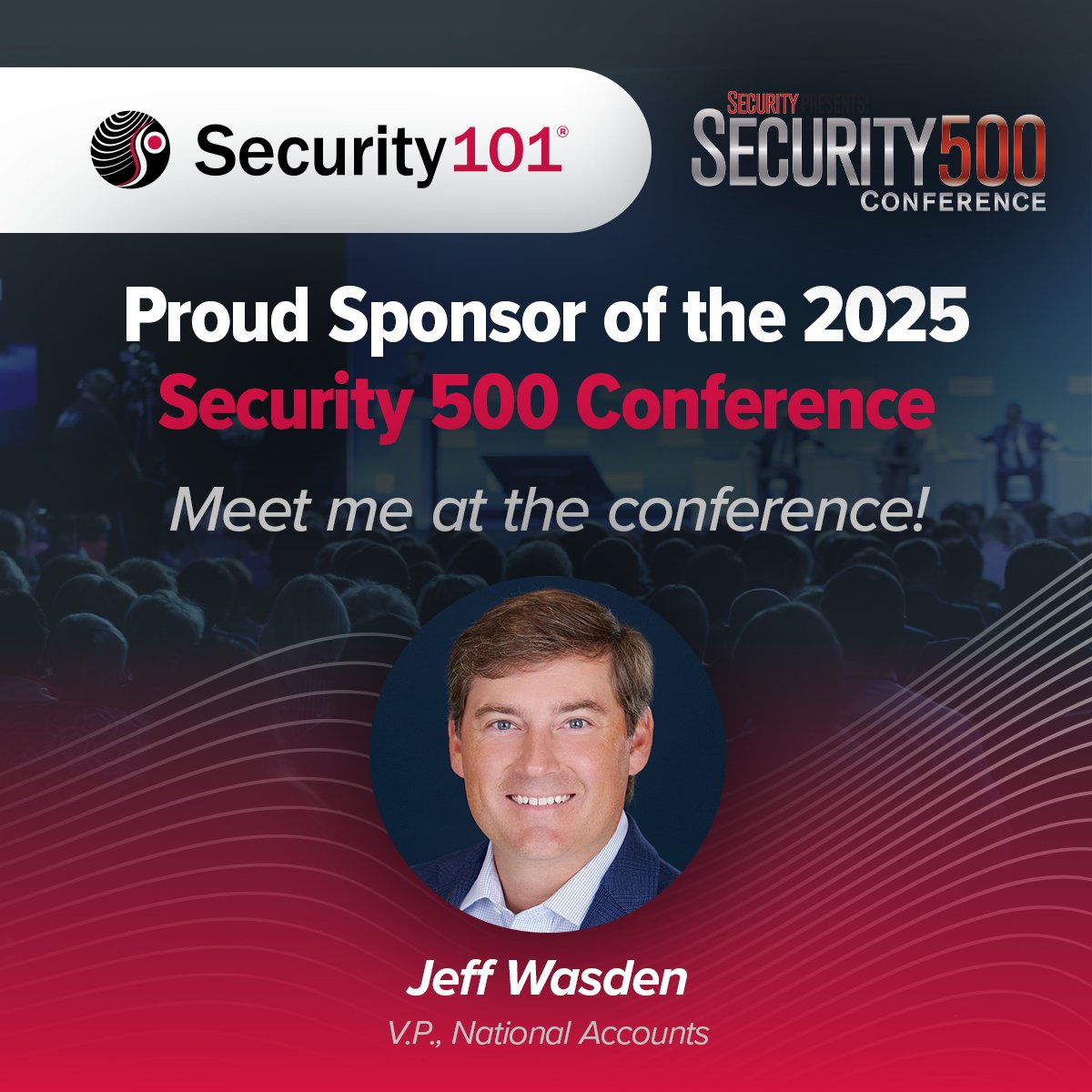 Security_101's tweet image. Excited to sponsor #Security500 in D.C. on Nov. 17!
Our VP of National Account Sales, Jeff Wasden, will be there connecting with industry leaders.
📩 Going too? Reach out to Jeff to connect!
#SecurityLeadership #EnterpriseSecurity #TEAM101