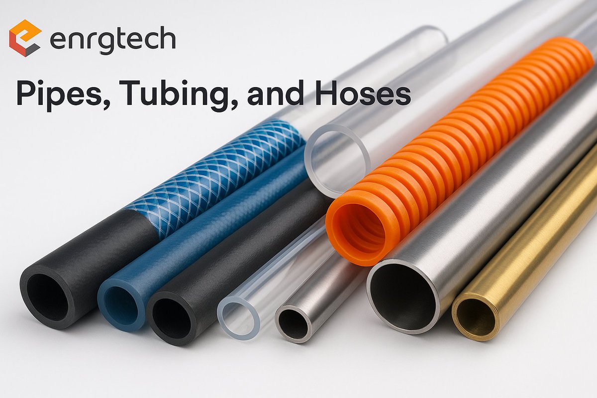 joddie_marshall's tweet image. From industrial fluid handling to pneumatic systems and hydraulic power, Enrgtech’s range of Pipes, Tubing, and Hoses ensures strength, flexibility, and leak ,resistant performance where it matters most.
🔗 Explore Now: bit.ly/4nnojWb

#PipesAndHoses #TubingSolutions