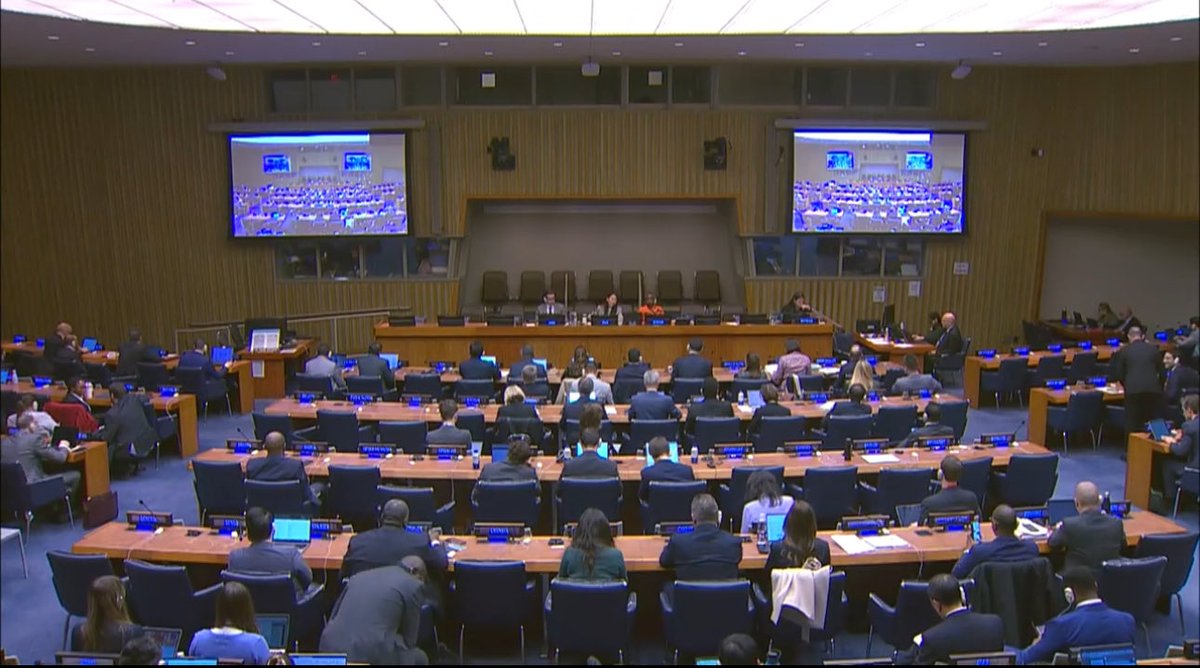 Guinea Ecuatorial realizó contundentes intervenciones en la Primera Comisión pronunciados por Marcial Edu Mbasogo, quien articuló una posición firme del Sur Global, criticando la inacción internacional del desarme nuclear y el tráfico ilícito de armas convencionales en África.