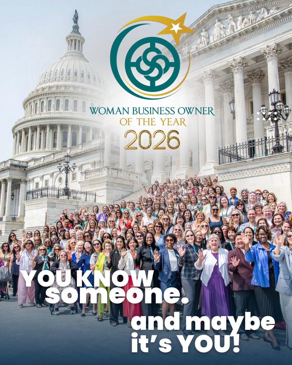 The award is open to NAWBO members who are out there leading and making an impact in their communities.
No matter your industry, business size, or how long you’ve been in business. Nominate yourself or someone you know by 11/3. 
Use the worksheet: bit.ly/47qjWDY