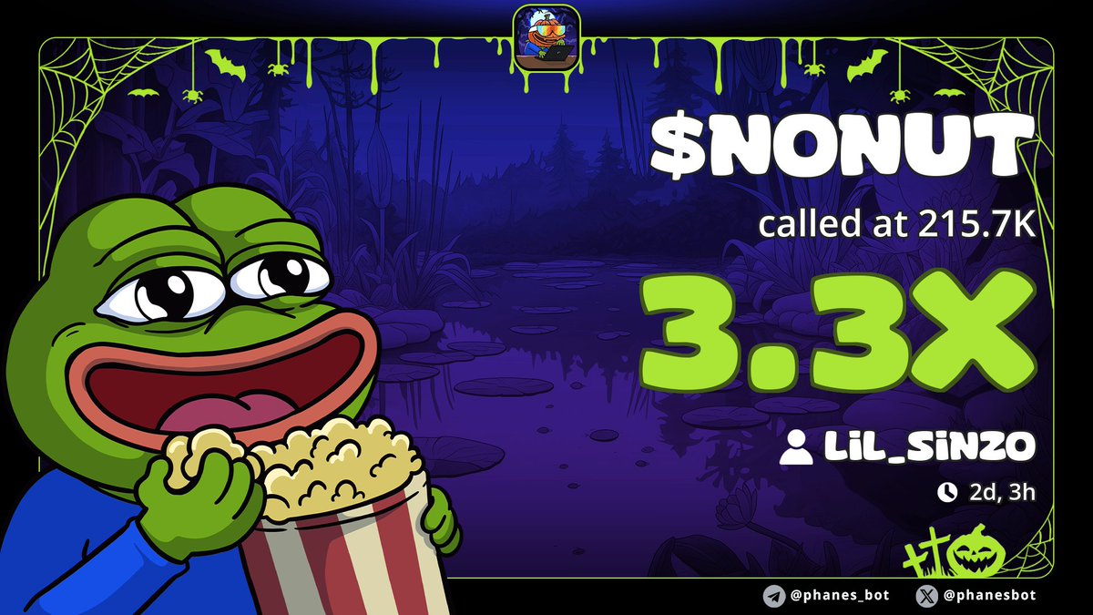 web3_memer's tweet photo. About that time of the year again
$NONUT NOVEMBER https://t.co/hi8FlQti6p