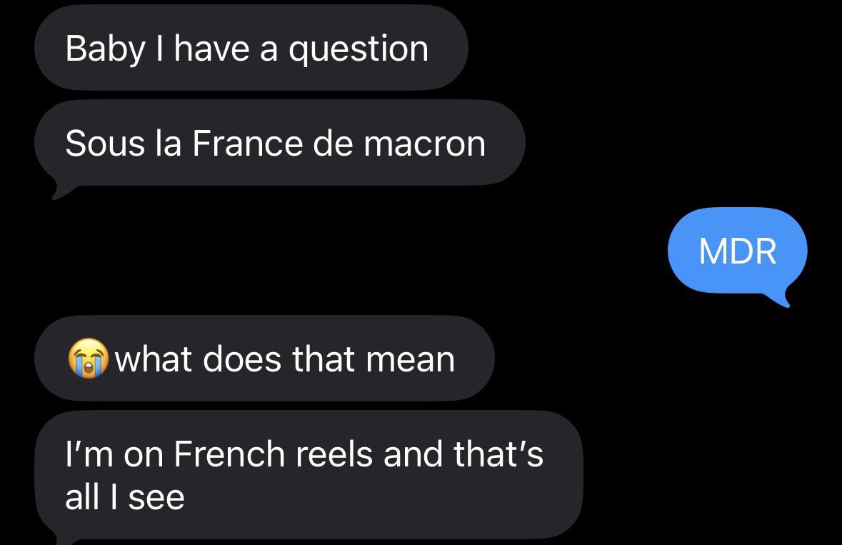 j’suis sous le choc