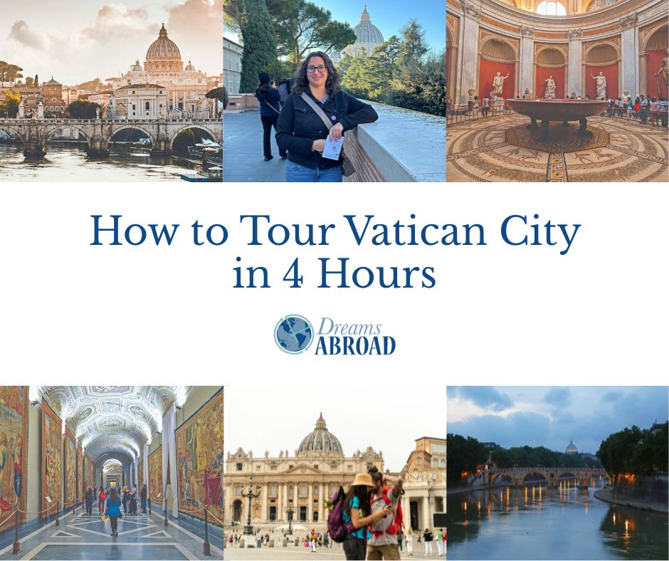 If you’re trying to figure out how to fit the Vatican into the itinerary for your next Rome trip, see our new story by Danielle Faviano for ideas on how to tour the Vatican in 4 hours: bit.ly/42X6shM.

 #DreamsAbroad #cittadelvaticano