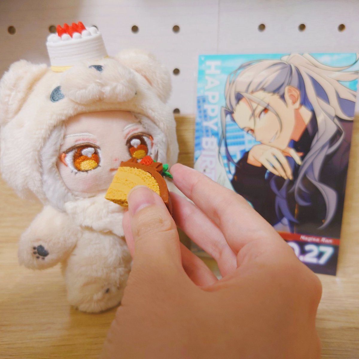 先々週バーブロ貰いに行って祝ったつもり満々になって、肝心の昨日写真のせるの忘れてて横転❗️お誕生日おめでとう❗️