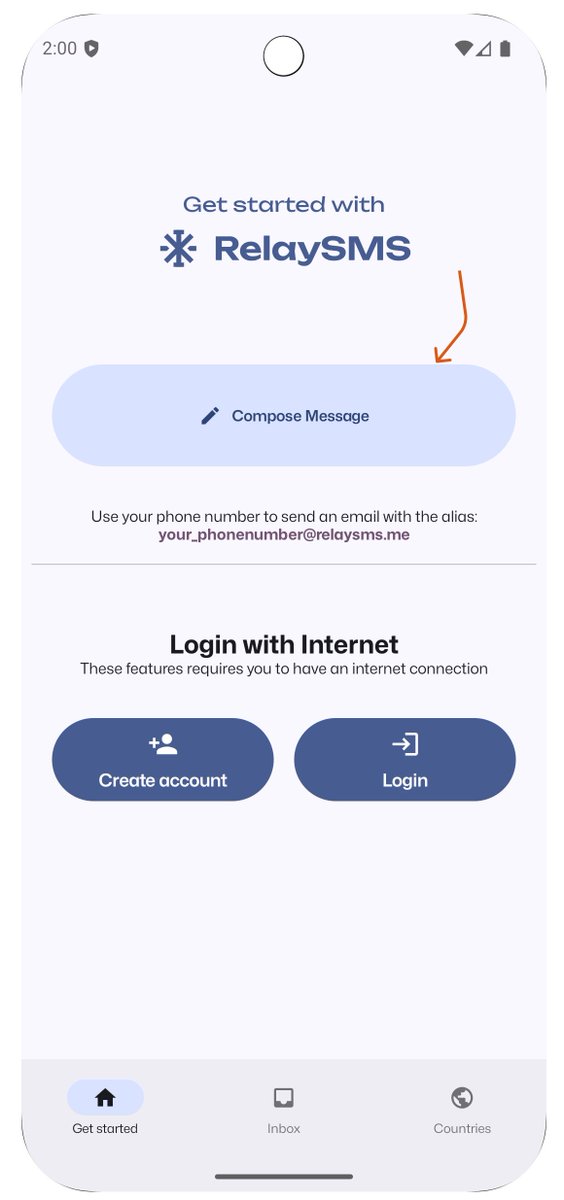 RelaySMS tweet media