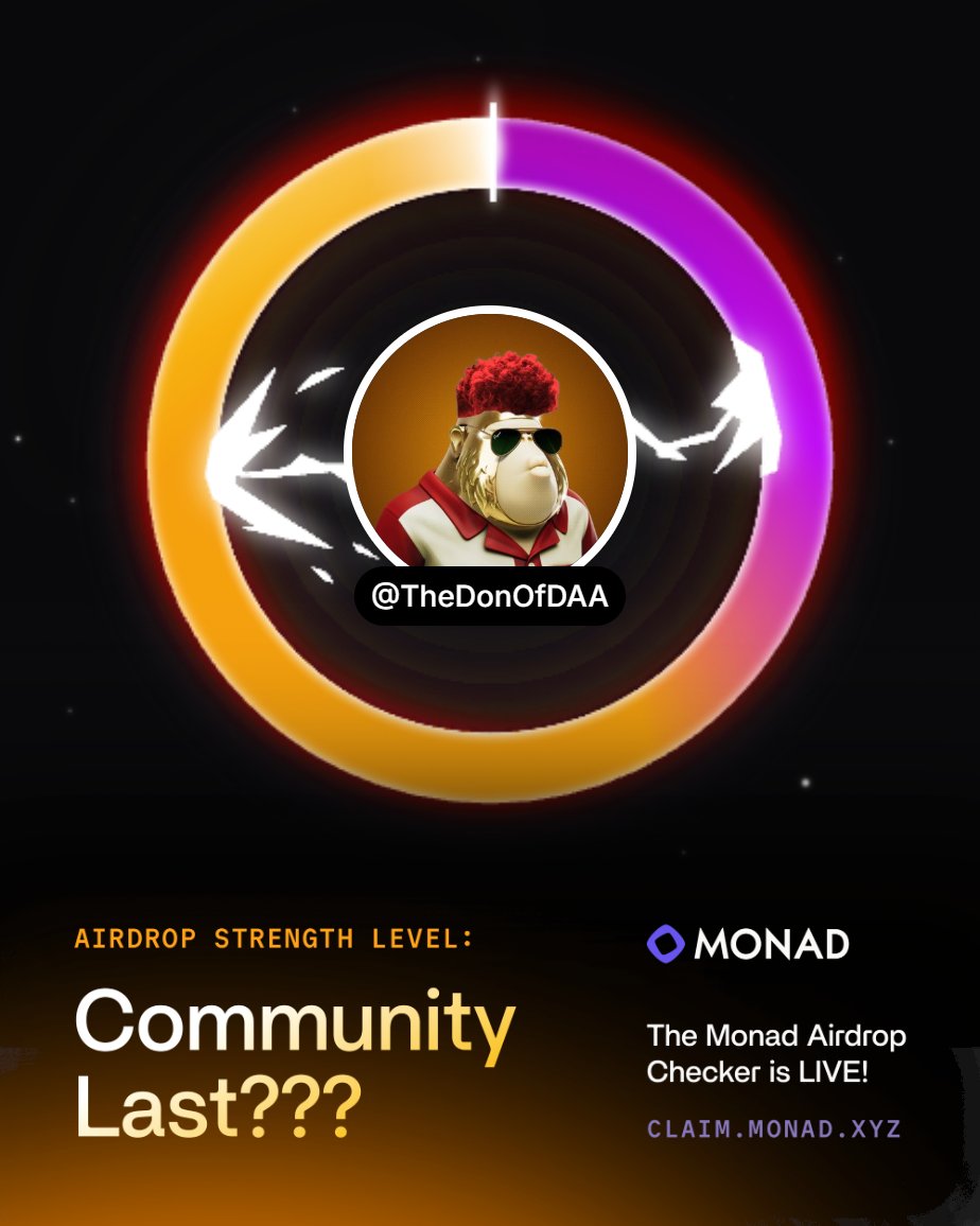 Monad upgraded <a href="/MadLads/">Mad Lads</a> allocations, went from You're Cooked to Community Last. Strength went from 4.2 to 5.