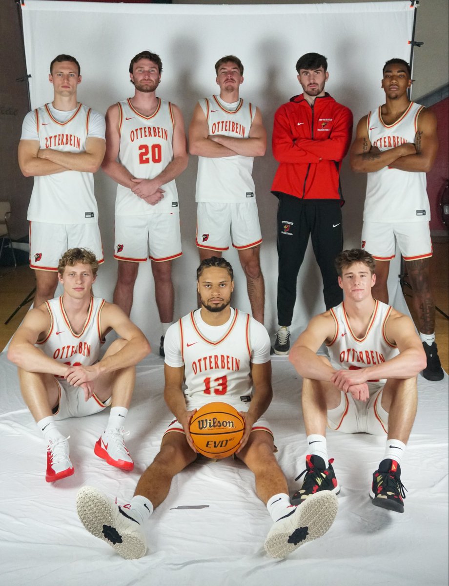 Otterbein_MBB's tweet image. 🔴⚪️ Media Day 📸