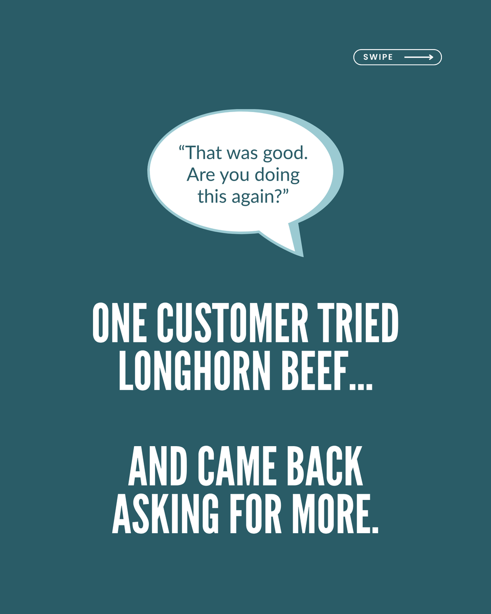 HiredHandSoft's tweet photo. 🐂 “Selling beef in the middle of dairy country isn’t easy…”

🎧 Listen to Travis &amp; Janice Pell's journey to success by turning customers into community - on From the Pasture with Hired Hand.

#FromThePasturePodcast https://t.co/IPuFwXg7vI