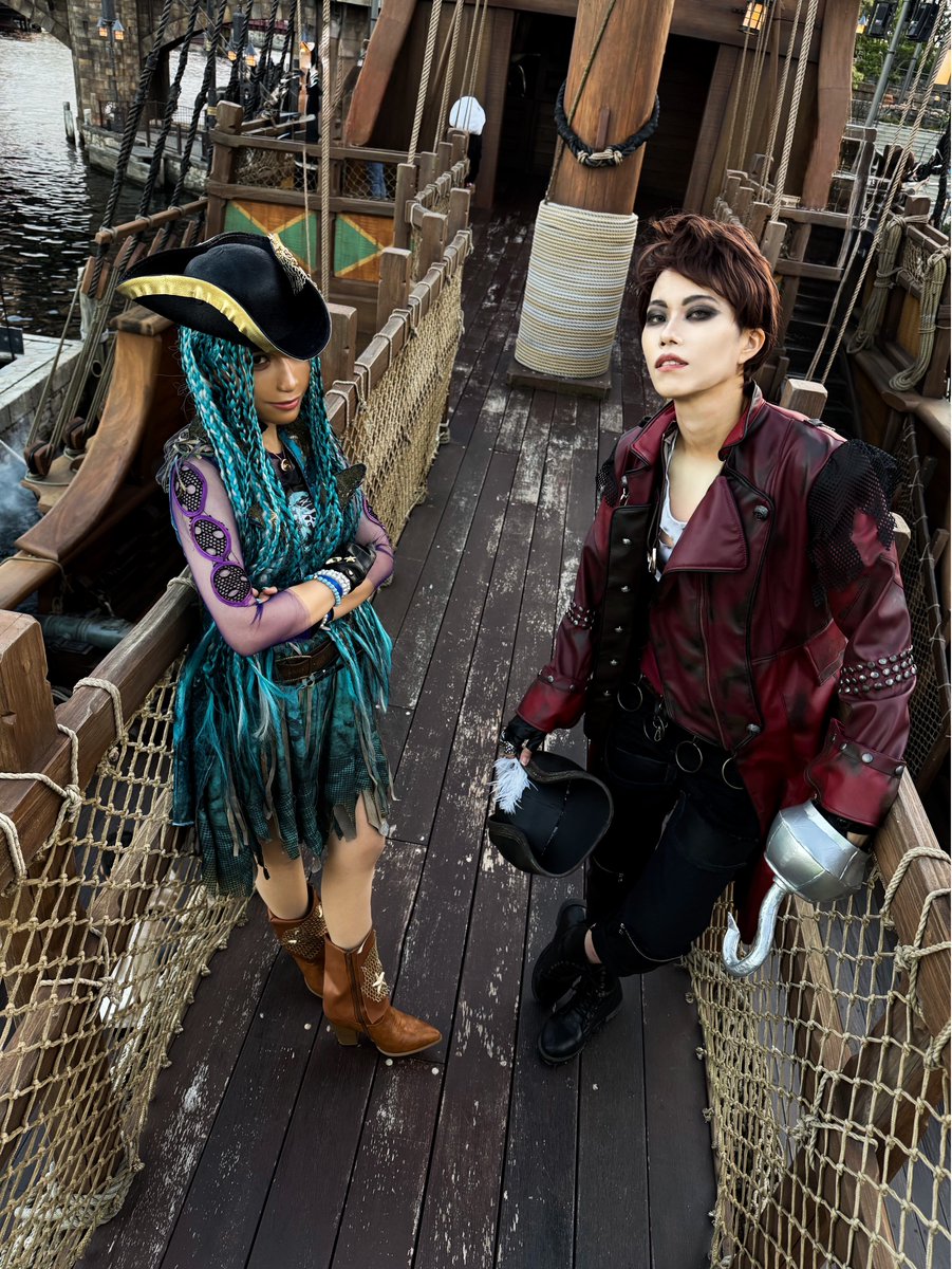 ディセンダント2のウーマとハリーでした
ハリー <a href="/skyblue__511/">すかいぶるぅ</a> 

#Dハロ仮装2025 #Dハロ仮装