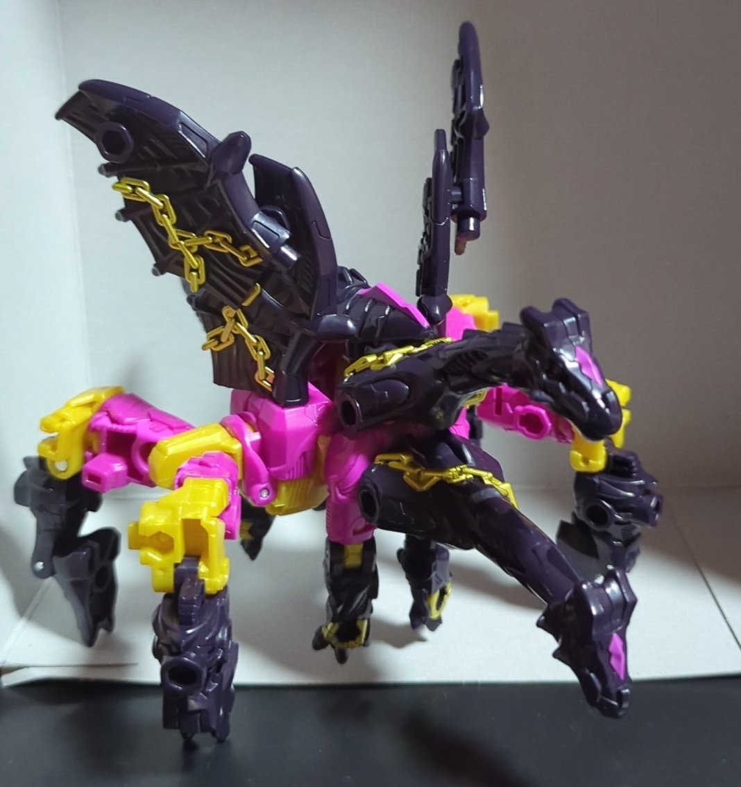 zaidon05's tweet photo. ＃トランスフォーマーワイルドキング
ドラグナイトソルジャー2体で、ツインドラグニス（仮） https://t.co/LgVFF581n9