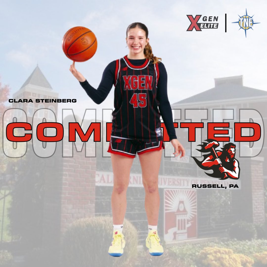 Congratulations <a href="/clarasteinberg5/">Clara Steinberg</a> !!!! <a href="/CALU_wbb/">California (PA) WBB</a> got a ⭐️!! 🔥🔥🔥#TeamNExXGEN